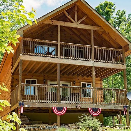 Log Cabin In Smoky Mountains 호텔 세비어빌 외부 사진