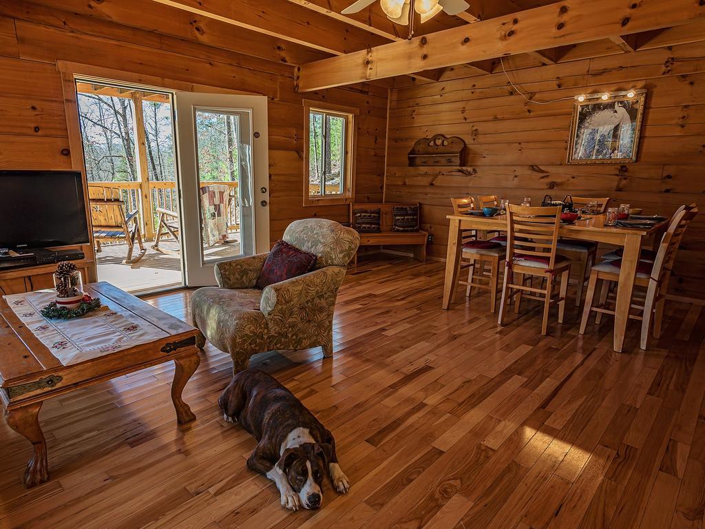 Log Cabin In Smoky Mountains 호텔 세비어빌 객실 사진