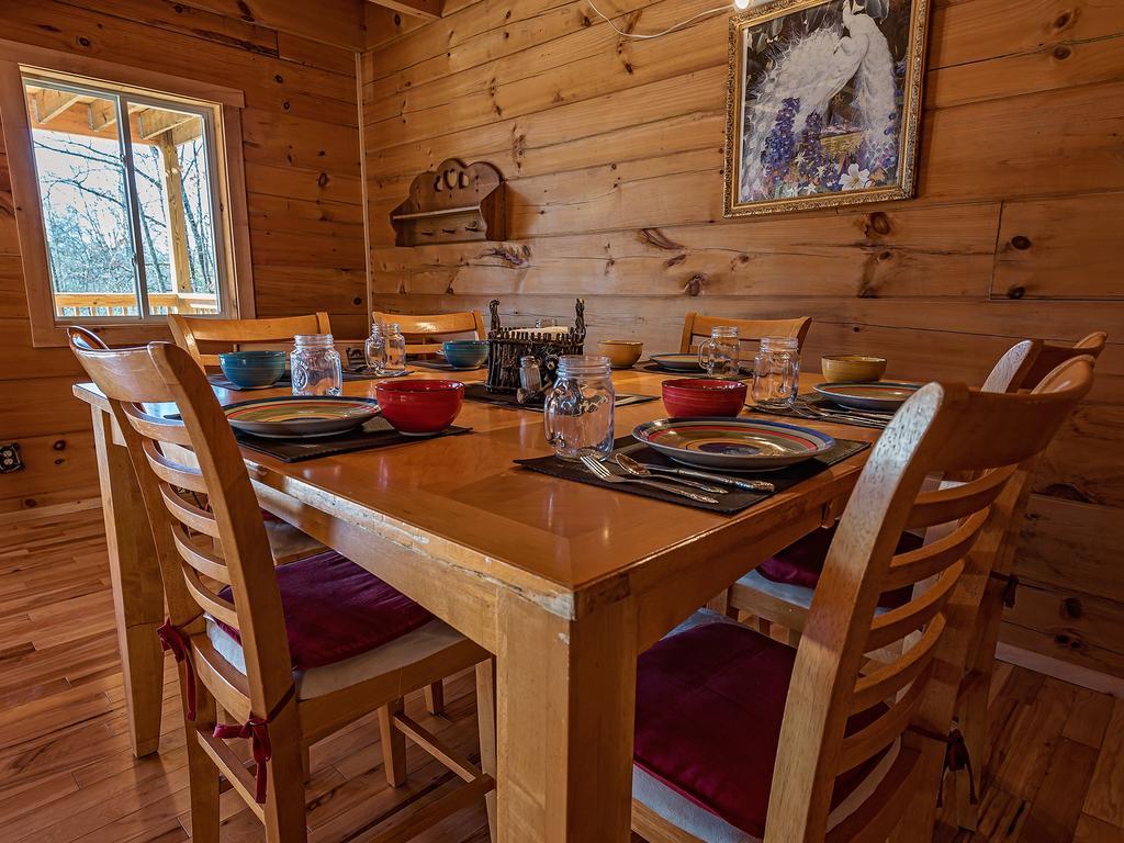 Log Cabin In Smoky Mountains 호텔 세비어빌 외부 사진