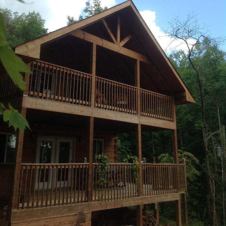 Log Cabin In Smoky Mountains 호텔 세비어빌 객실 사진