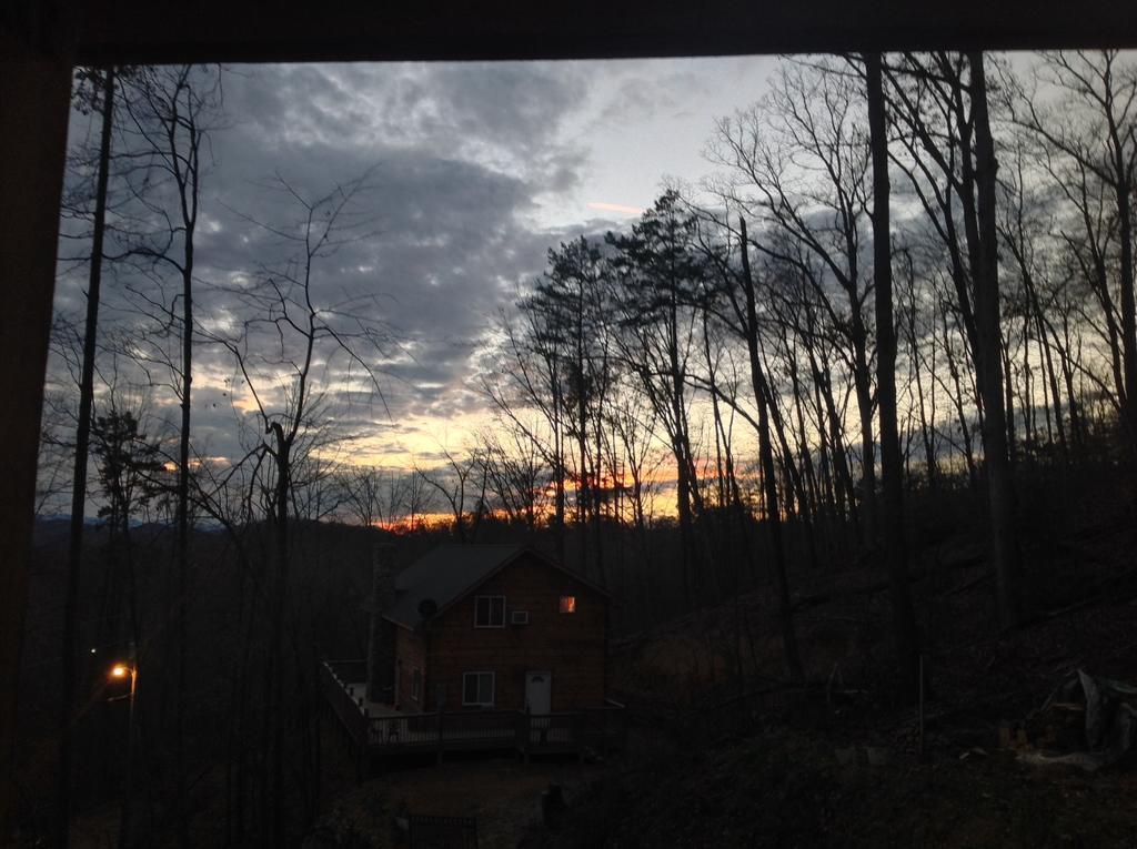 Log Cabin In Smoky Mountains 호텔 세비어빌 외부 사진